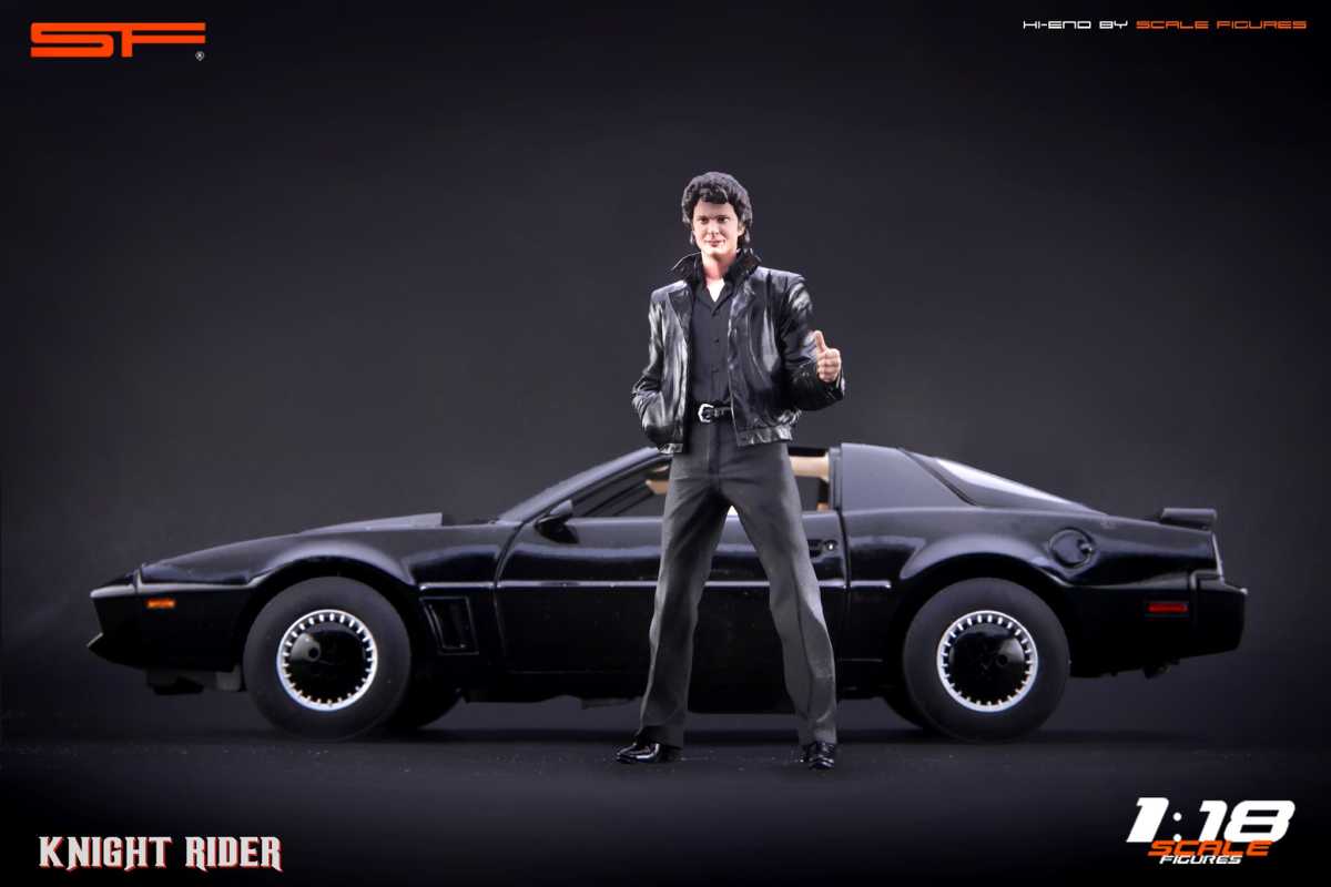 1:18 Knight Rider (Michael Knight) Figure without CAR !!